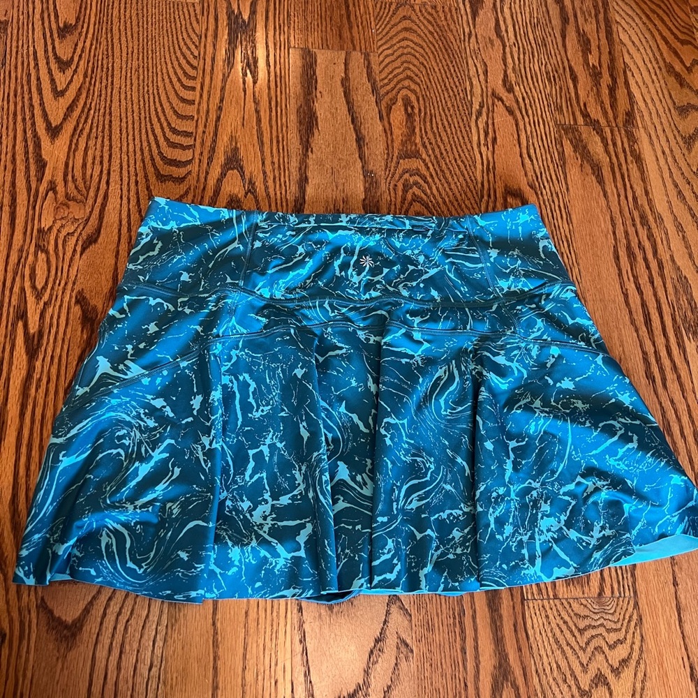 Athleta Ace Printed Tennis Skort 13.5” Size Large - Picture 6 of 7